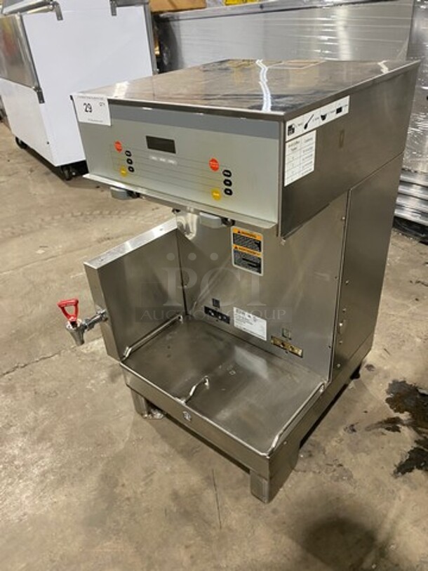Bunn Commercial Countertop Dual Coffee Brewing Machine! All Stainless Steel! On Small Legs! Model: DUALSHDBC SN: DUAL111224 120/208V 60HZ 1 Phase - Image 8 of 8