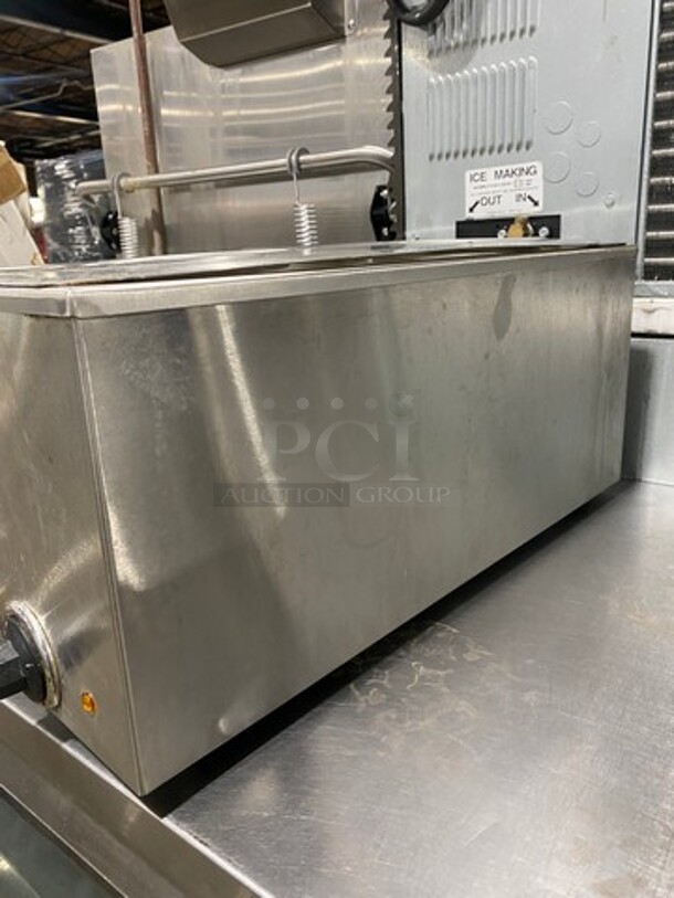 Thunder Group Commercial Countertop Single Well Food Warmer! All Stainless Steel! WORKING WHEN REMOVED! Model: SEJ80000C SN: 130461582 120V - Image 2 of 8