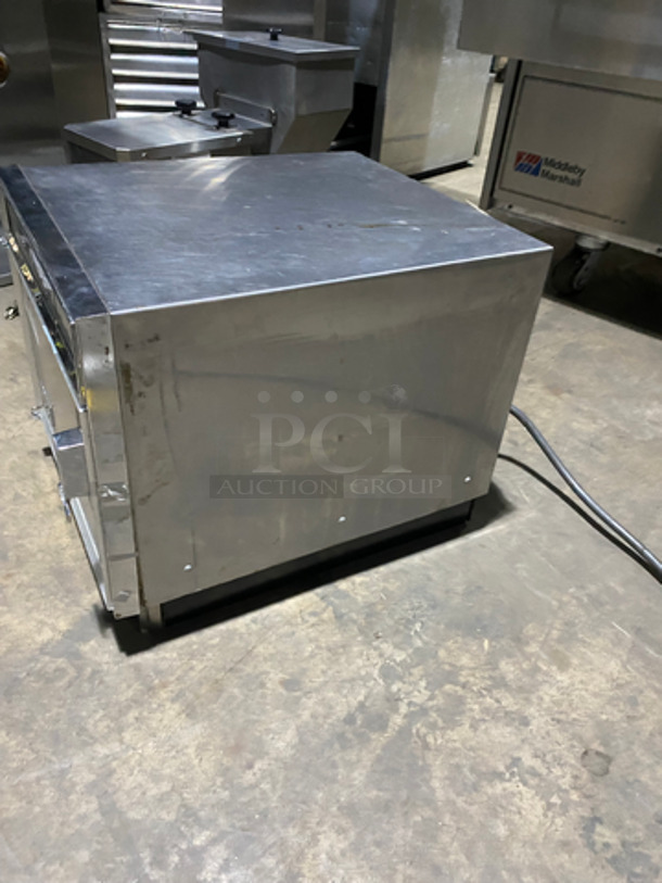 WOW! Amana Commercial Countertop Microwave Oven! All Stainless Steel! Model: RC16SE SN: 9710221645 208/230V 60HZ 1 Phase - Image 2 of 8