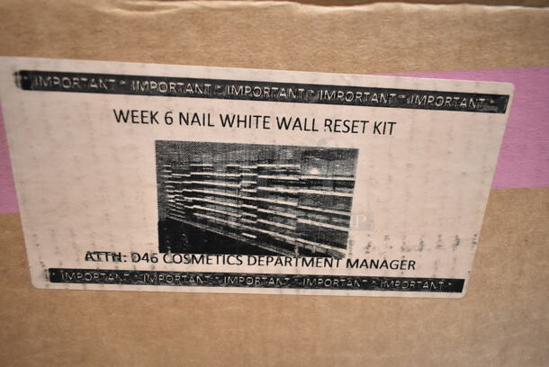 2 BRAND NEW IN BOX! Week 6 Nail White Wall Reset Kit. 2 Times Your Bid! - Image 2 of 6