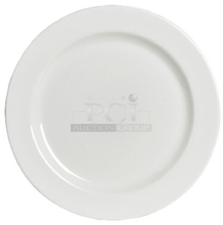 2 Boxes of 12 BRAND NEW! Anfora Steelite 9-5/8" Rim Plate. 2 Times Your Bid!