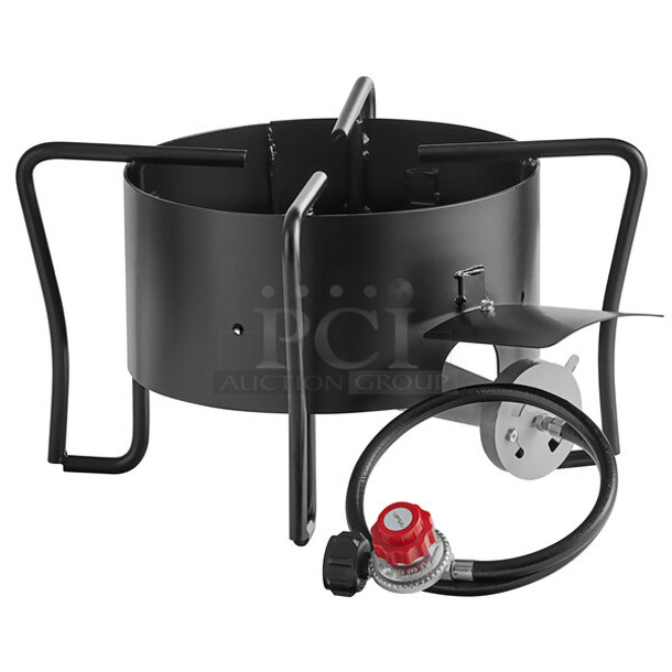 BRAND NEW SCRATCH AND DENT! Backyard Pro 554BPHP17 Propane Gas Powered Outdoor Range / Patio Stove with Hose Guard. 210,000 BTU. Tested and Working!