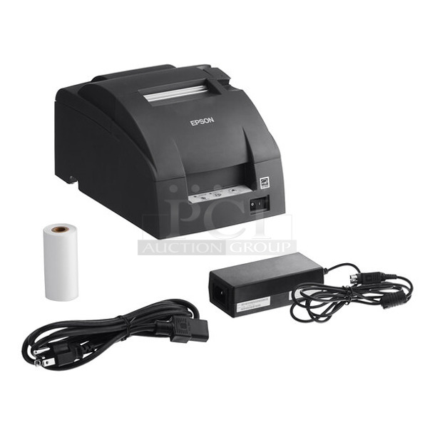 BRAND NEW SCRATCH AND DENT! Epson C31C514653 TM-U220B Impact mPOS Receipt / Kitchen Printer - Image 1 of 2