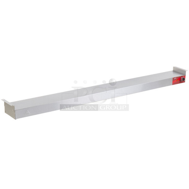 BRAND NEW SCRATCH AND DENT! Avantco 177SW60TCP Stainless Steel Commercial 60" Strip Warmer. 120 Volts, 1 Phase.  - Image 1 of 3