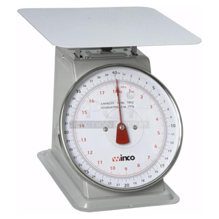 BRAND NEW IN BOX! Winco SCAL-840 40-Pound/18.18kg Scale with 8-Inch Dial, Medium