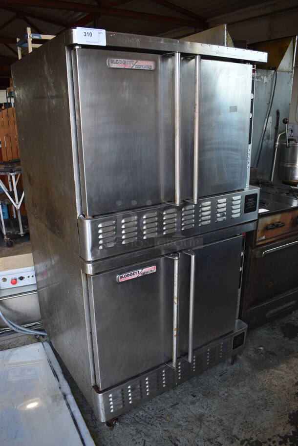 2 Blodgett Zephaire Stainless Steel Commercial Propane Gas Powered Full Size Convection Ovens w/ Solid Doors, Metal Oven Racks and Thermostatic Controls. 38x39x68.5. 2 Times Your Bid! - Image 2 of 8