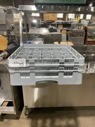 ALL ONE MONEY! Clear Glass Beer Drinking Glasses! Includes Poly Cup Crate!