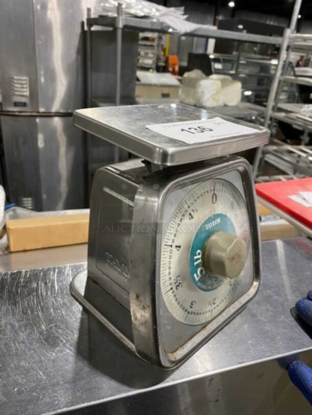 Taylor Countertop Food Scale! Measures Up To 5LBS! Stainless Steel Body! - Image 3 of 7