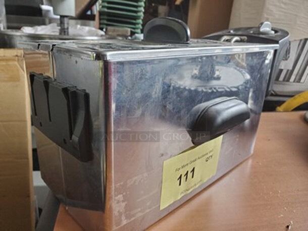 Rival Stainless Steel Commercial Style Deep Fryer  - Image 5 of 7