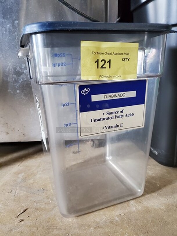 Cambro Food Storage W/ Lid  - Image 2 of 3