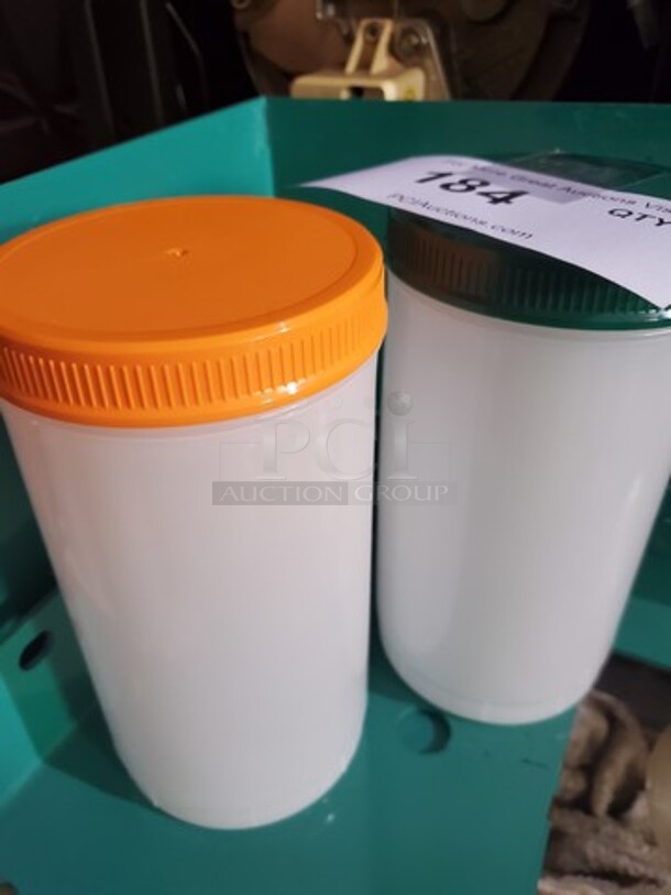 Backup Container with Assorted Color Caps - Image 2 of 4