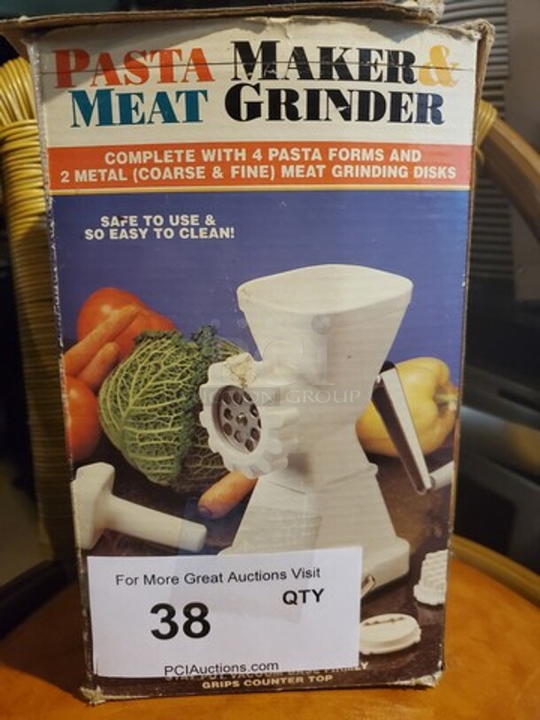 Pasta Maker and Meat Grinder Open Box! - Image 2 of 4