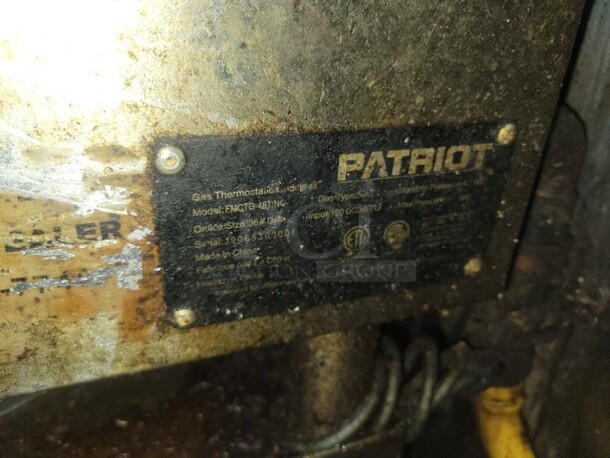 Patriot Platinum FMCTG-48T/NG Natural Gas 48" Griddle (Stand not included) Gas Thermostatic   - Image 6 of 8