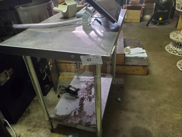 Stainless Steel Stand 26X24X34 - Image 2 of 2