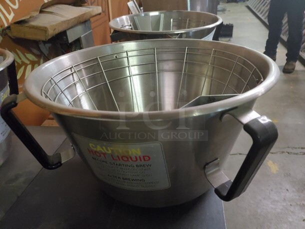 14" Stainless Steel Coffee Basket/Funnel - Image 2 of 5