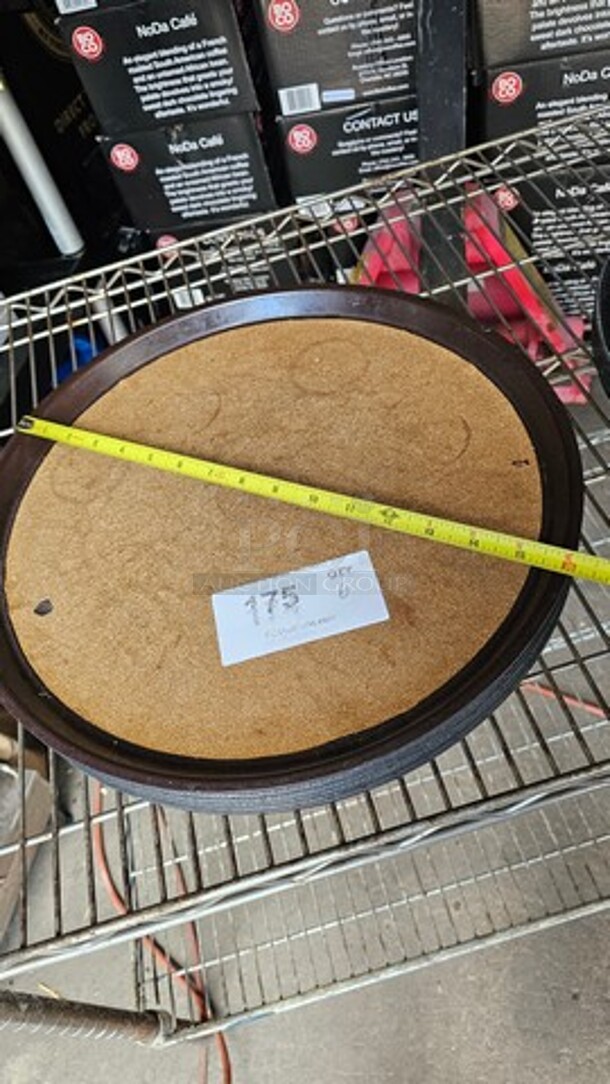 Lot of (6) 16" Round Trays - Image 2 of 3
