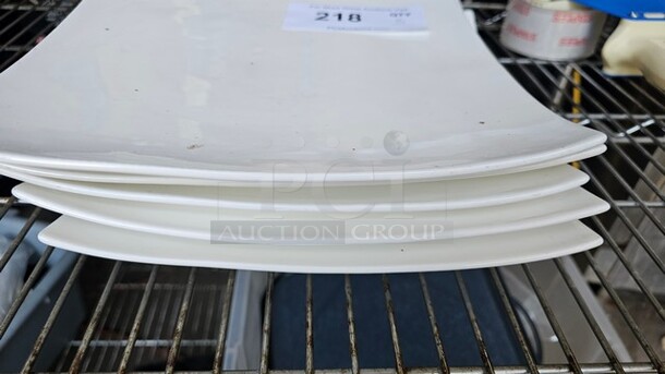 Lot of 5 Square Plates - Image 4 of 4