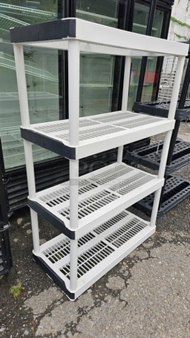 Plastic Shelving Unit - Image 2 of 2