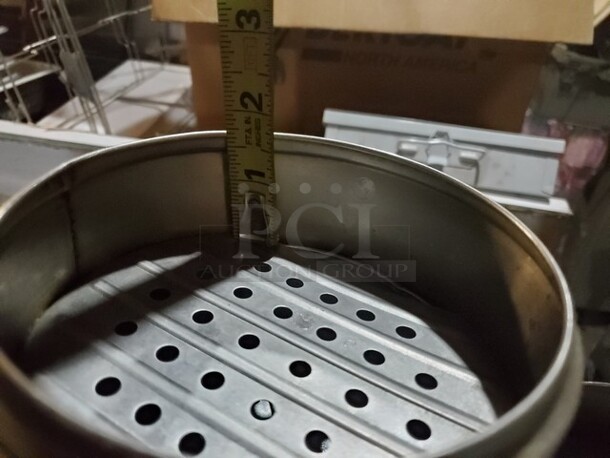 Lots of 6 Stainless Steel Dim Sum Steamers - Image 5 of 5