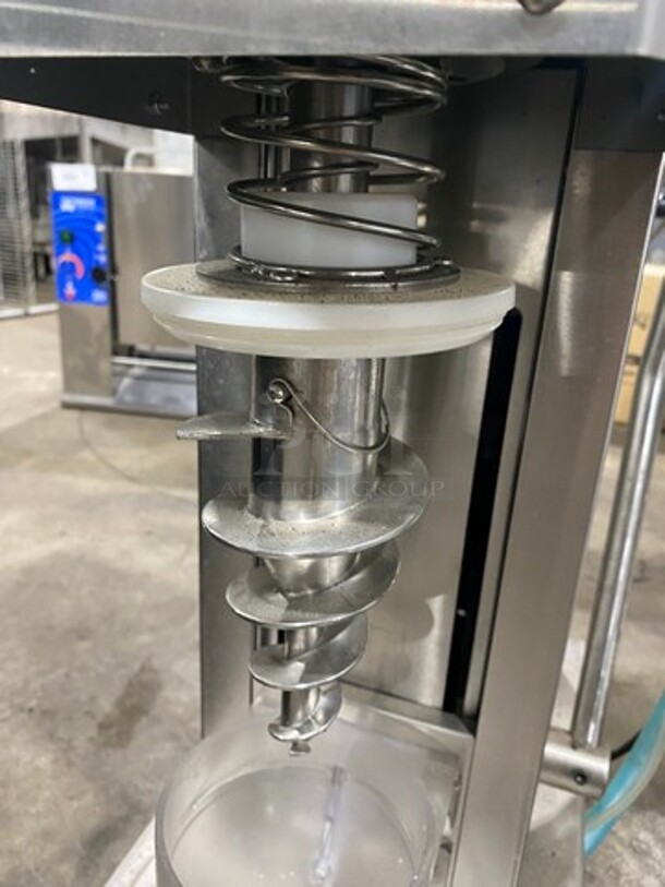 Vevor Commercial Countertop Frozen Yogurt Blender! All Stainless Steel! On Small Legs! Model: BJB7150T SN: E0311401 110V - Image 6 of 9