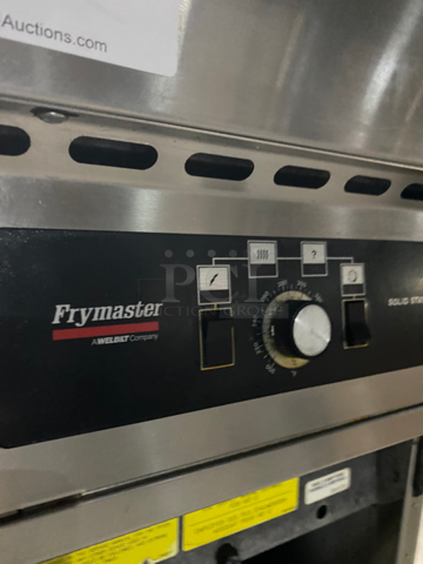 WOW! Frymaster Commercial Electric Powered Deep Fat Fryer! With 2 Frying Baskets! All Stainless Steel! On Legs! Model: H114SC SN: 0101NA0068 208V 60Hz 3 Phase - Image 7 of 9