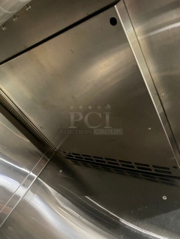 Traulsen Commercial Single Door Reach In Freezer! All Stainless Steel! On Legs! Model: RLT132WUTFHS SN: T02633L08! 115V 60HZ 1 Phase! - Image 6 of 9