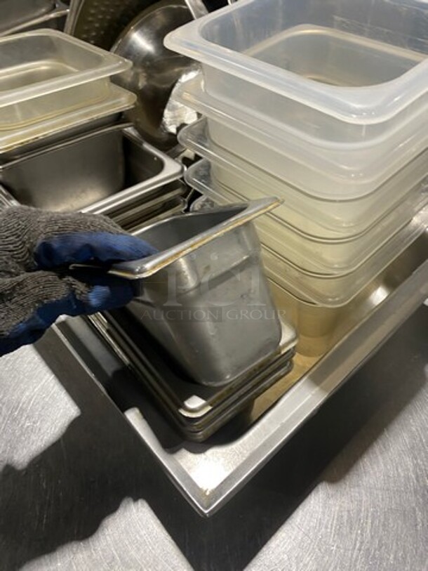 ALL ONE MONEY! MISCELLANEOUS! Assorted Size Steam Table Pans, Assorted Size Mixing Bowls! - Image 5 of 10