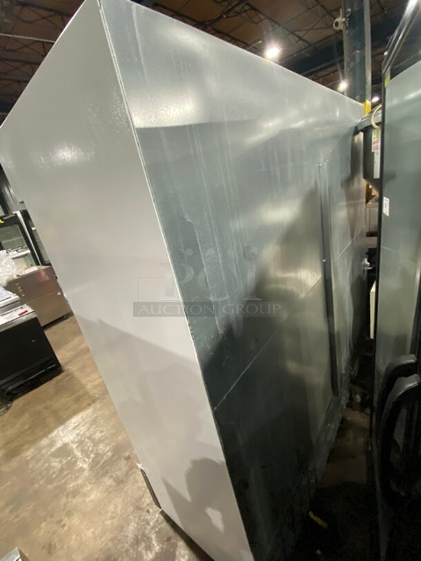 Commercial 3 Door Reach In Freezer Merchandiser! With View Through Doors! With Poly Coated Racks!  - Image 4 of 4