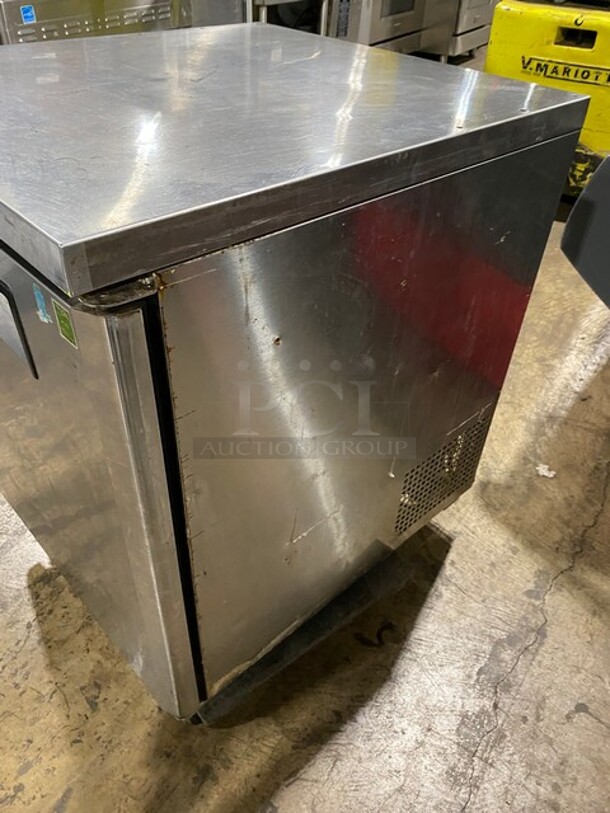Turbo Air Stainless Steel One Door Refrigerated Lowboy Worktop Cooler! Model MUR28 115V - Image 2 of 7