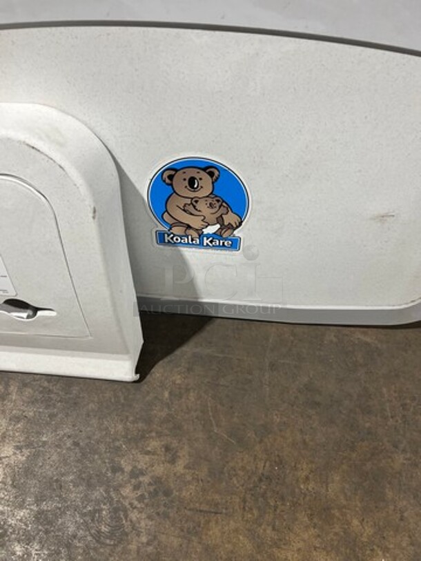 Koala Kare Poly Wall Mount Baby Diaper Changing Station! - Image 3 of 4
