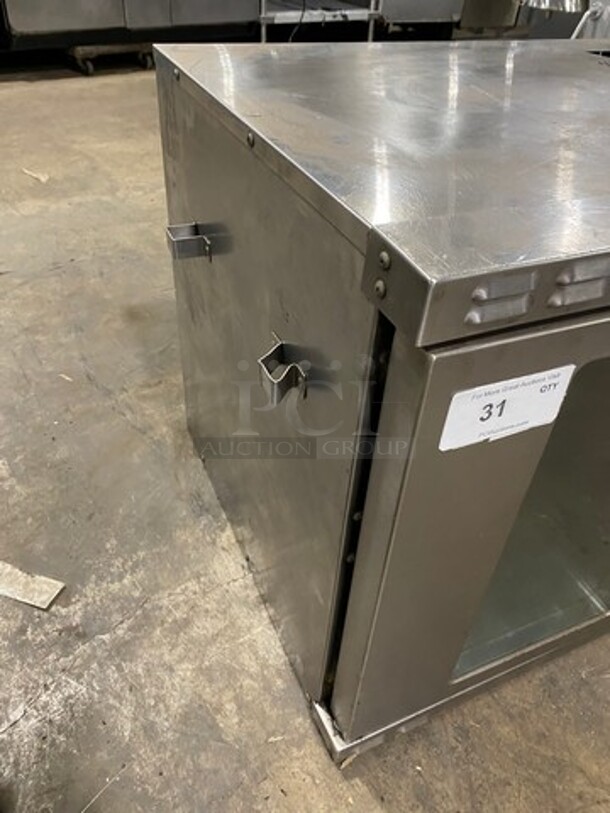 Nice! Vulcan Commercial Electric Powered Single Deck Half Sized Convection Oven! With View Through Door! All Stainless Steel! - Image 2 of 7