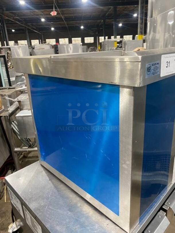 Commercial Drop In Ice Bin! Solid Stainless Steel! - Image 4 of 7