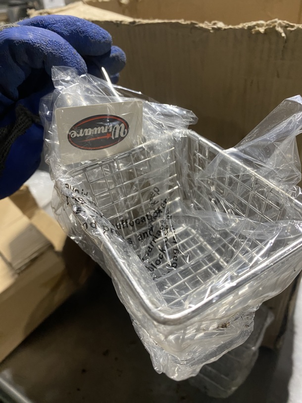 New!All One Money!  Win Ware stainless Steel Mini Fry Basket Servers!  - Image 3 of 8