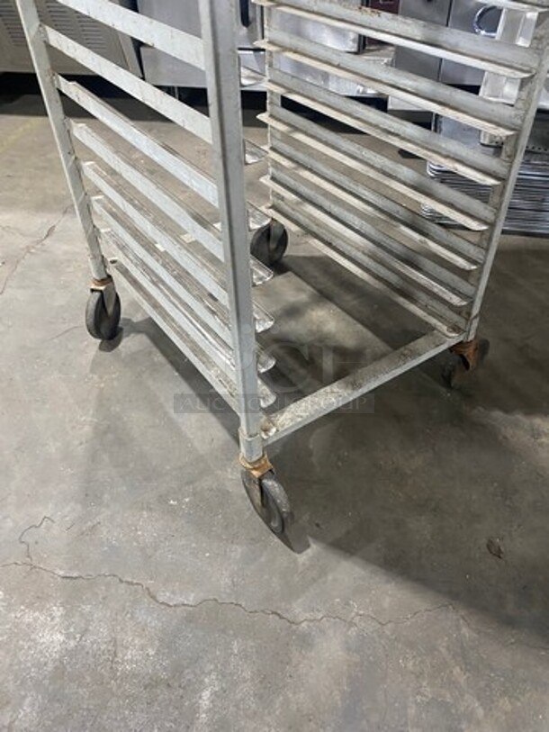 Metal Commercial Pan Transport Rack! On Casters! - Image 4 of 4