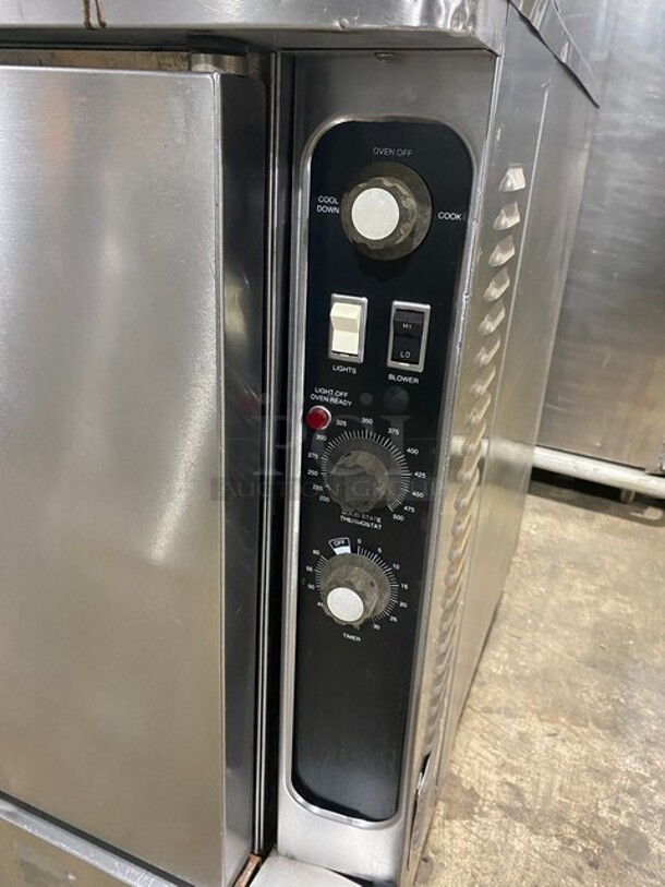 WOW! Blodgett All Stainless Steel Gas Powered Double Stacked Convection Oven! With Metal Racks! On Casters! 2 X Your Bid Makes One Unit! - Image 8 of 10