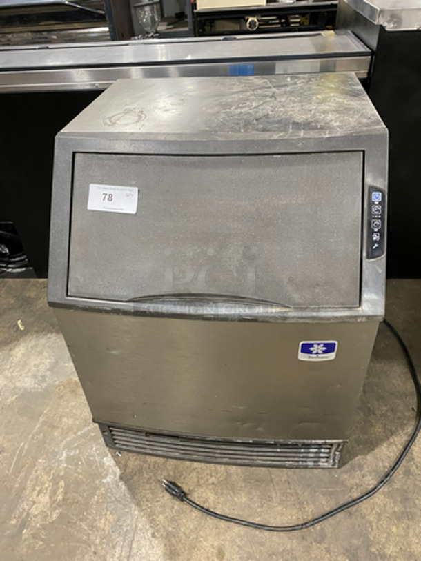 Manitowoc Commercial Ice Making Machine! Stainless Steel Body! Model: UD0240A161B SN: 310359195 115V 60HZ 1 Phase