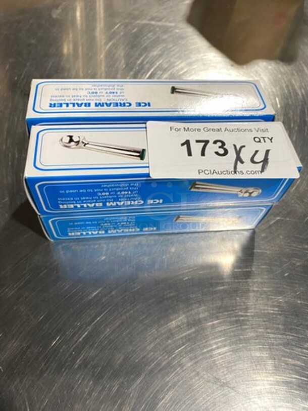 NEW! IN THE BOX! Metal Ice Cream Baller! 4x Your Bid! - Image 1 of 8