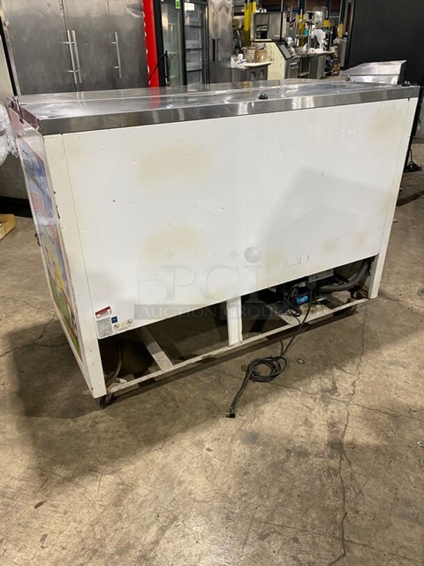 Nice! Powers Refrigerated Milk Cooler! On Casters! MODEL:780 SN: A050029! 115V 1 PH! - Image 3 of 7