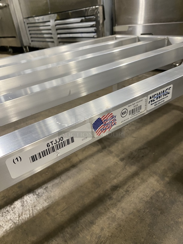 NEW! NEWAGE Industrial Aluminum Dunnage Rack! NSF! MODEL:6008! - Image 5 of 5