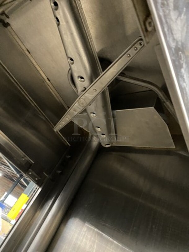 Hobart Commercial Pass-Through Dishwasher! All Stainless Steel! On Legs! Model: AM14T SN: 231048799 208/240V 60HZ 3 Phase - Image 6 of 9