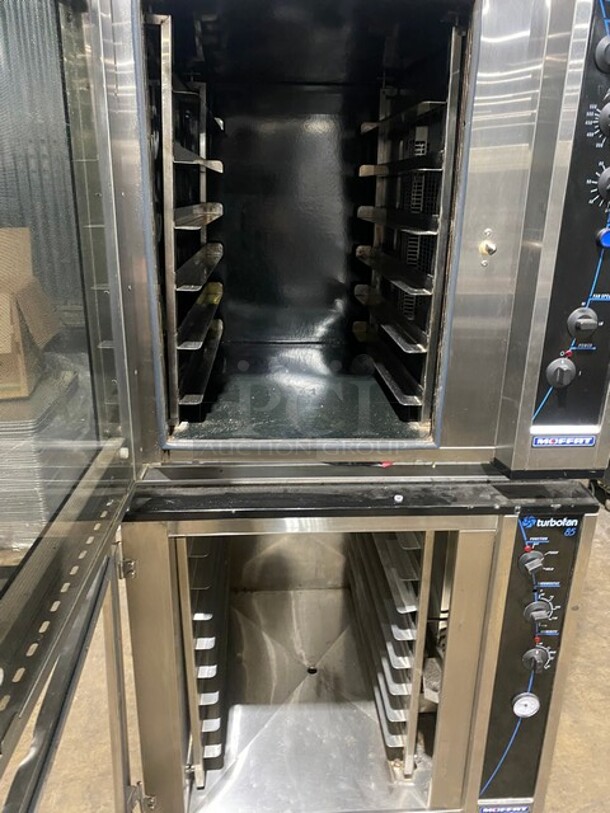 Moffat Turbofan Commercial Double Deck Convection Oven! With One View Through Door! All Stainless Steel! Model E85A8HLD Serial 436157! 110/120v! On Casters! - Image 5 of 12