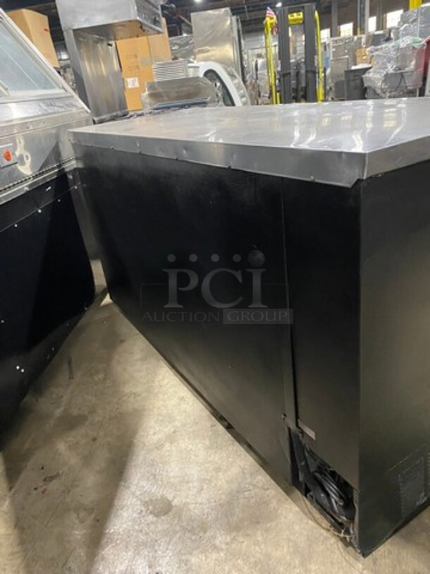 Beverage Air Commercial 2 Door Bar Back Cooler! Stainless Steel! Model: BB68 SN: 4511277 115V 60HZ 1 Phase - Image 4 of 8