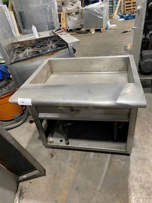 Commercial Gas Powered Steam Table! All Stainless Steel! On Legs! - Image 7 of 7