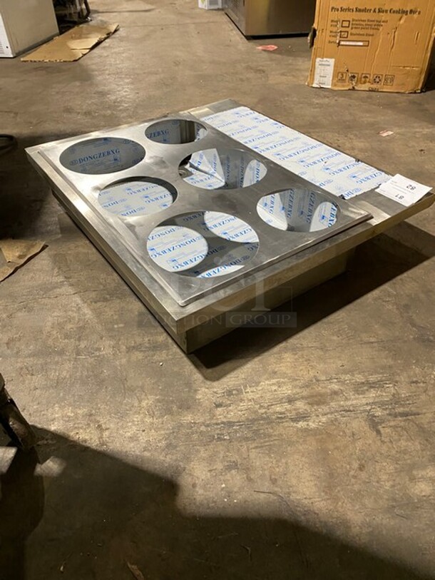 Great! All Stainless Steel 6 bay Drop in Steam Table Insert! - Image 3 of 5