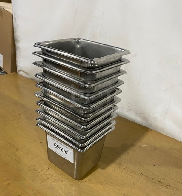 Stainless Steel Steam Table/ Prep Table Food Pans! 10X Your Bid! - Image 2 of 6