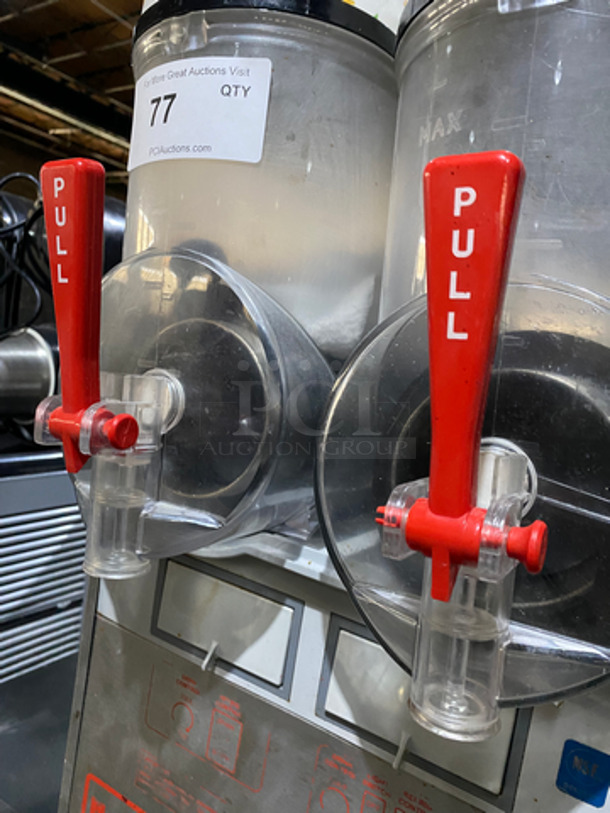 Ugolini Commercial Countertop Slushie/ Frozen Beverage Dispenser! Model: MT2UL 115V 60HZ 1 Phase - Image 5 of 10