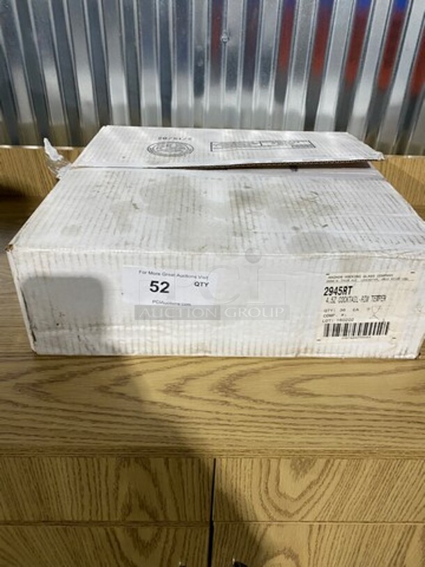 NEW! IN THE BOX! Anchor Hocking Stemmed Drinking Glasses! - Image 1 of 5