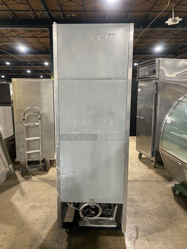 Turbo Air Commercial Single Door Reach In Cooler! All Stainless Steel! Model: MSR23NM SN: NR23809001! 110/120V 60HZ 1 Phase! On Casters! - Image 2 of 9
