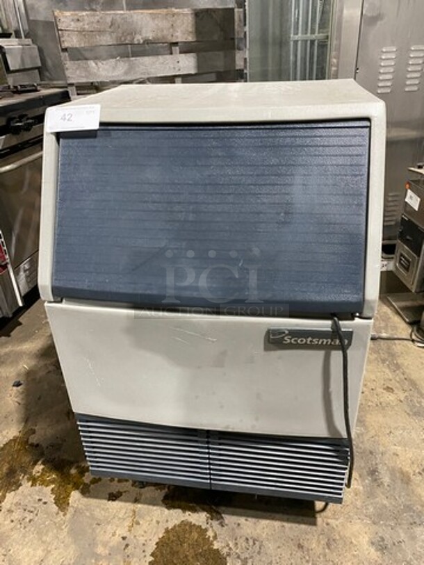 Scotsman Commercial Undercounter Ice Maker Machine! On Legs! Model: SCE170A1H SN: 08031320011941 115V 60HZ 1 Phase - Image 1 of 7