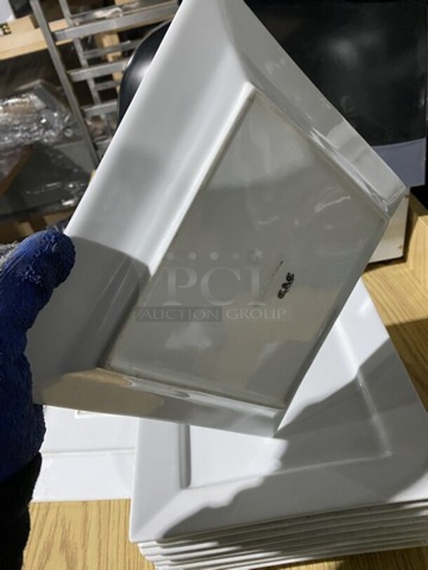 WOW! CAC Square Style Dining Plates! 1o X Your Bid! - Image 6 of 8